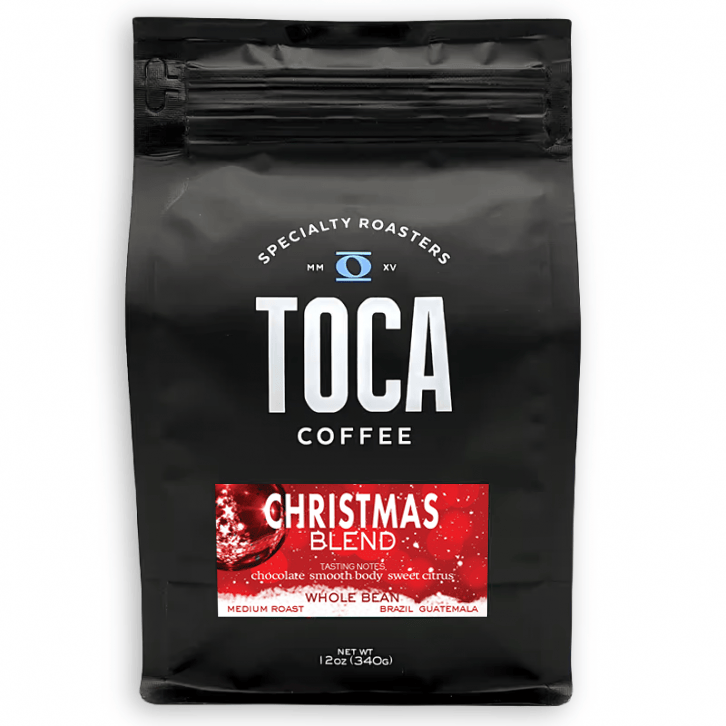 Christmas Blend - chocolate smooth body citrus - TOCA Coffee