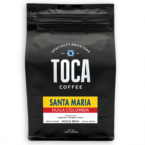 Colombia Santa Maria tangerine red apple honey TOCA Coffee