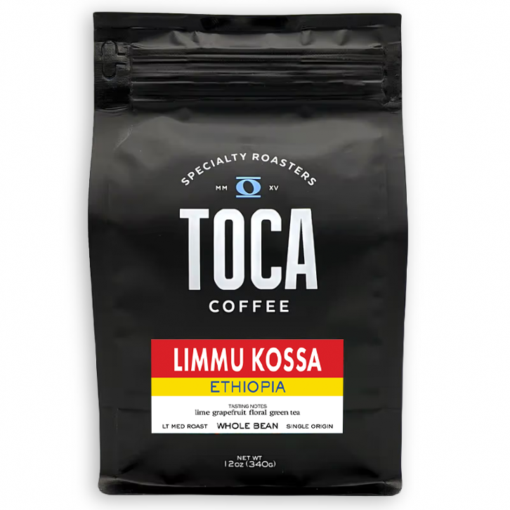 Ethiopia Limmu Kossa lime grapefruit floral green tea TOCA Coffee
