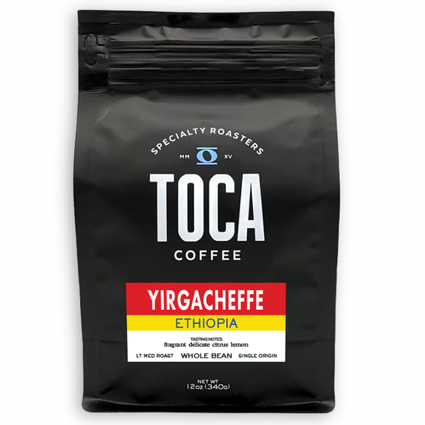 Ethiopia Yirgacheffe - fragrant delicate citrus lemon - TOCA Coffee