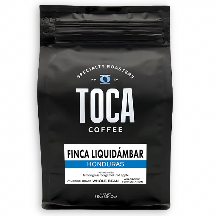 Honduras Finca Liquidambar lemongrass bergamot red apple TOCA Coffee
