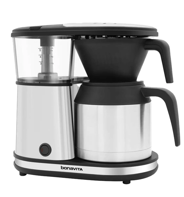 Bonavita 5-Cup Coffee Maker, Thermal Coffee Brewer – Compact Size, Elegant, and Precise, BPA-Free