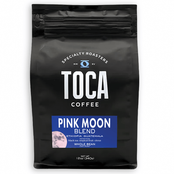 Pink Moon Blend - black tea  tropical fruit  citrus - TOCA Coffee
