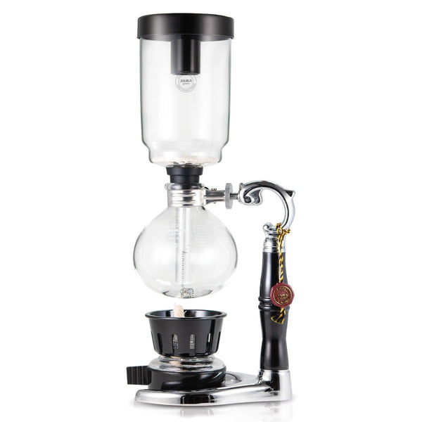 Cafetera de sifón de sobremesa Yama Glass de 3 tazas (quemador de alcohol)
