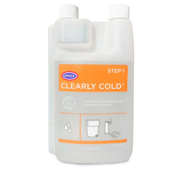 Urnex Clearly Cold – Cold Brew Coffee Equipment Cleaner – 32 fl oz