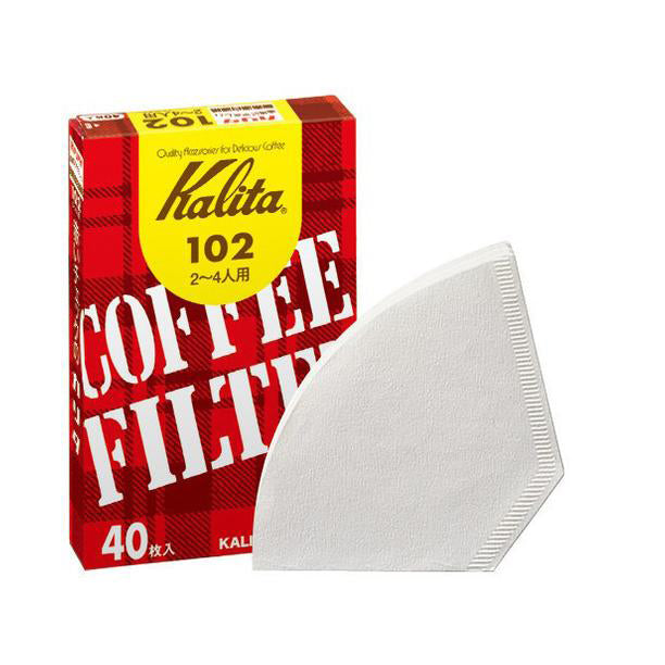 Kalita 102 White Paper Coffee Filters - 40ct - Thumbnail 2