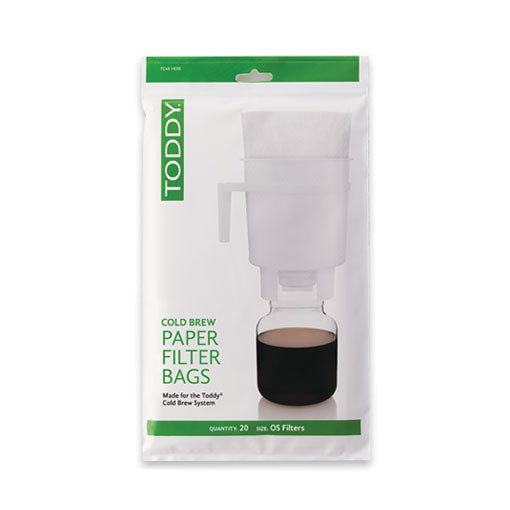 Bolsas de filtro de café de papel Toddy OS - 20 unidades