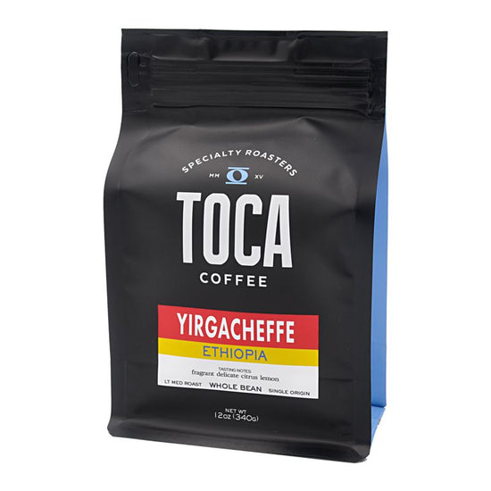 Ethiopia Yirgacheffe - fragrant delicate citrus lemon - TOCA Coffee